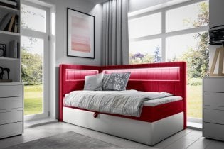 Meble Gruška - Boxspring postelja Gold 3 - 80x200 cm