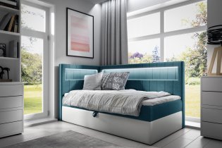 Meble Gruška - Boxspring postelja Gold 3 - 80x200 cm