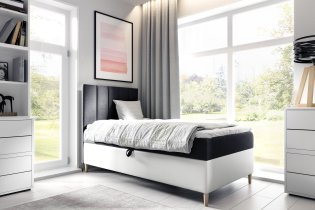Meble Gruška - Boxspring postelja Maja 1 - 80x200 cm