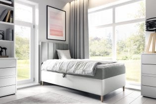 Meble Gruška - Boxspring postelja Maja 1 - 80x200 cm