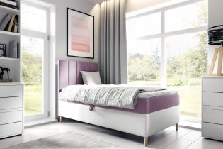 Meble Gruška - Boxspring postelja Maja 1 - 80x200 cm