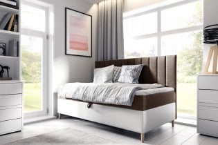 Meble Gruška - Boxspring postelja Maja 2 - 80x200 cm