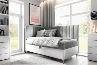Meble Gruška - Boxspring postelja Maja 3 - 100x200 cm