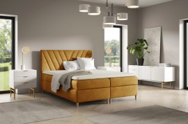 Boxspring postelja Beno - 140x200 cm