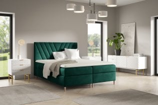 Meble Gruška - Boxspring postelja Beno - 160x200 cm