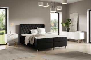 Meble Gruška - Boxspring postelja Beno - 160x200 cm