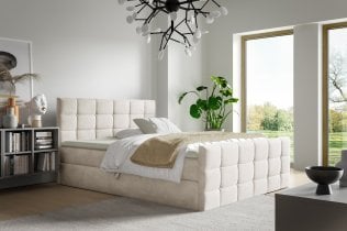 Meble Gruška - Boxspring postelja Berlin - 140x200 cm