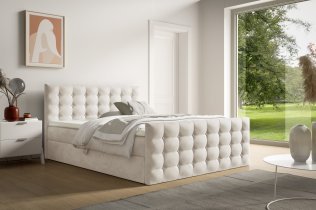 Meble Gruška - Boxspring postelja Calvani - 200x200 cm