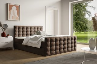 Meble Gruška - Boxspring postelja Calvani - 200x200 cm