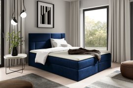 Boxspring postelja Orlando - 140x200 cm