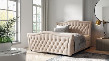 Meble Gruška - Boxspring postelja Gracia - 140x200 cm