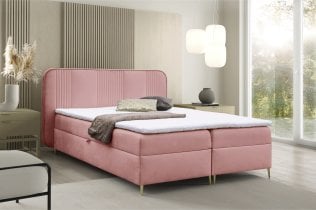 Meble Gruška - Boxspring postelja Fandy - 140x200 cm