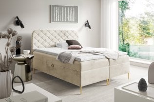 Meble Gruška - Boxspring postelja Senti - 140x200 cm