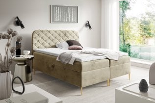 Meble Gruška - Boxspring postelja Senti - 140x200 cm