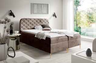 Meble Gruška - Boxspring postelja Senti - 140x200 cm