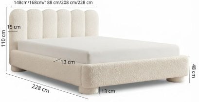 Meble Gruška - Dvižna postelja Mono 1 - 180x200 cm