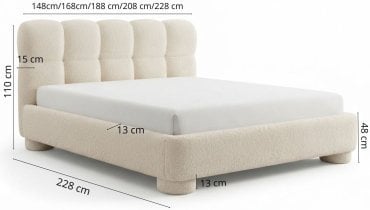 Meble Gruška - Dvižna postelja Mono 2 - 180x200 cm