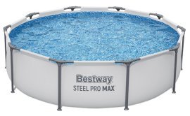 Bazen s kovinskim ogrodjem - BES56408