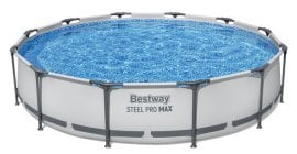 Bazen s kovinskim ogrodjem - BES56416