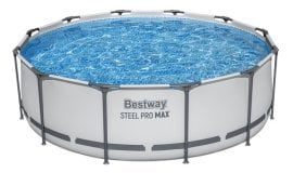 Bazen s kovinskim ogrodjem - BES56418