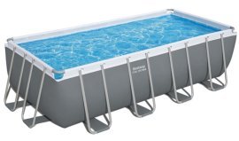 Bazen s kovinskim ogrodjem - BES56466