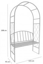 Chomik - Vrtna pergola - PERG-N9529