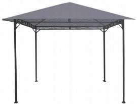 Vrtni paviljon 3x3m - siv - TUN5736