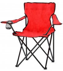 Zložljiv stol - rdeč - LEZ7174