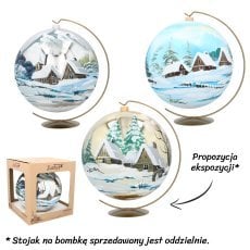 Božična kroglica 250 mm dekor - JU1870