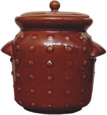 Lonac 2,5L iz rjave gline - RUI3453