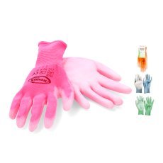 RĘKAWICE OCHRONNE 8 DZIANE Z POLIESTRU POKRYTE POLIURETANEM opak=12  *9500 - IDA9500