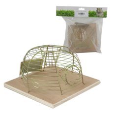 PUŁAPKA NA MYSZY– ŻYWOŁAPKA  14 x 14 x 5,5 CM opak=24szt *3606 - SET3606