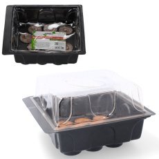 ZESTAW DO KIEŁKOWANIA (MINISZKLARNIA + 12 KRĄŻKÓW TORFOWYCH) opak=4szt *8549 - EDA8549