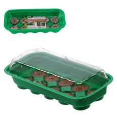 ZESTAW DO KIEŁKOWANIA (MINISZKLARNIA + 10 KRĄŻKÓW TORFOWYCH) opak=4szt *8556 - EDA8556