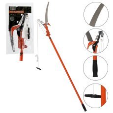 Gosenicaste škarje z žago na teleskopskem ročaju - LAR0535