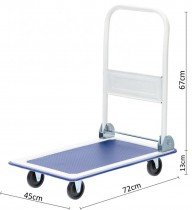 Chomik - Platformski voziček 150 kg - REA2804