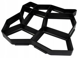 FORMA DO KOSTKI BRUKOWEJ 43 x 42,5 x 4 CM *6284 - UNI6284