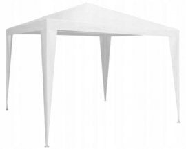 Vrtni paviljon 3x3m - bel - TUN5774