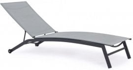 Vrtni ležalnik - siv - ANH0860