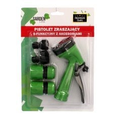 Razpršilka vrtna pištola za zalivanje 5 - funkcijska z dodatki, pakiranje 12 kosov - WIL4561