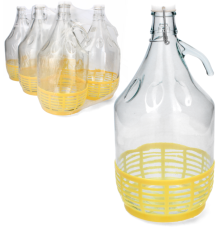 Balon 5L s plastičnim ročajem in mehanskim zapiranjem - VET5UM/6