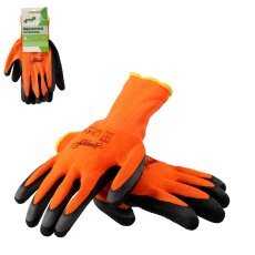 RĘKAWICE OCHRONNE 9 DZIANE Z POLIESTRU POKRYTE LATEKSEM opak=12 *1217 - IDA1217