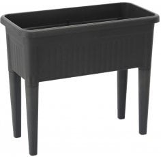 Okrasni sadilnik z nogami - antracit - ANI5334