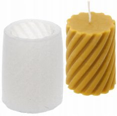 Silikonski model za sveče »Spirala« - BEE2823