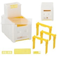 Paritveni panj 3-satni s krmilnikom stiroporni - BEE3806