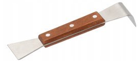 Čebelarsko dleto iz nerjavnega jekla z lesenim ročajem 20 cm - BEE4056