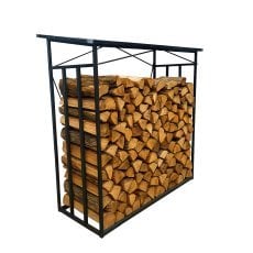 Kovinsko stojalo s pokrovom za drva - GWI6332