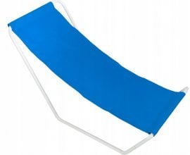 Vrtni ležalnik za plažo - moder - LEZ4257