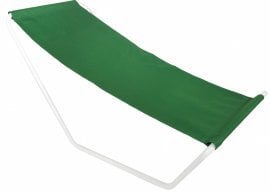 Vrtni ležalnik za plažo - zelena - LEZ4264