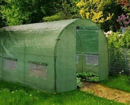 Chomik - Vrtni rastlinjak 6x3m - zelen - TUN5613